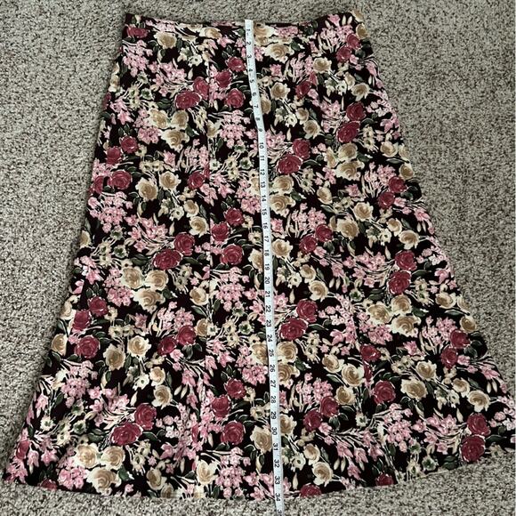 ELEMENTZ Floral Vintage Skirt Women’s Size Large - Picture 6 of 7